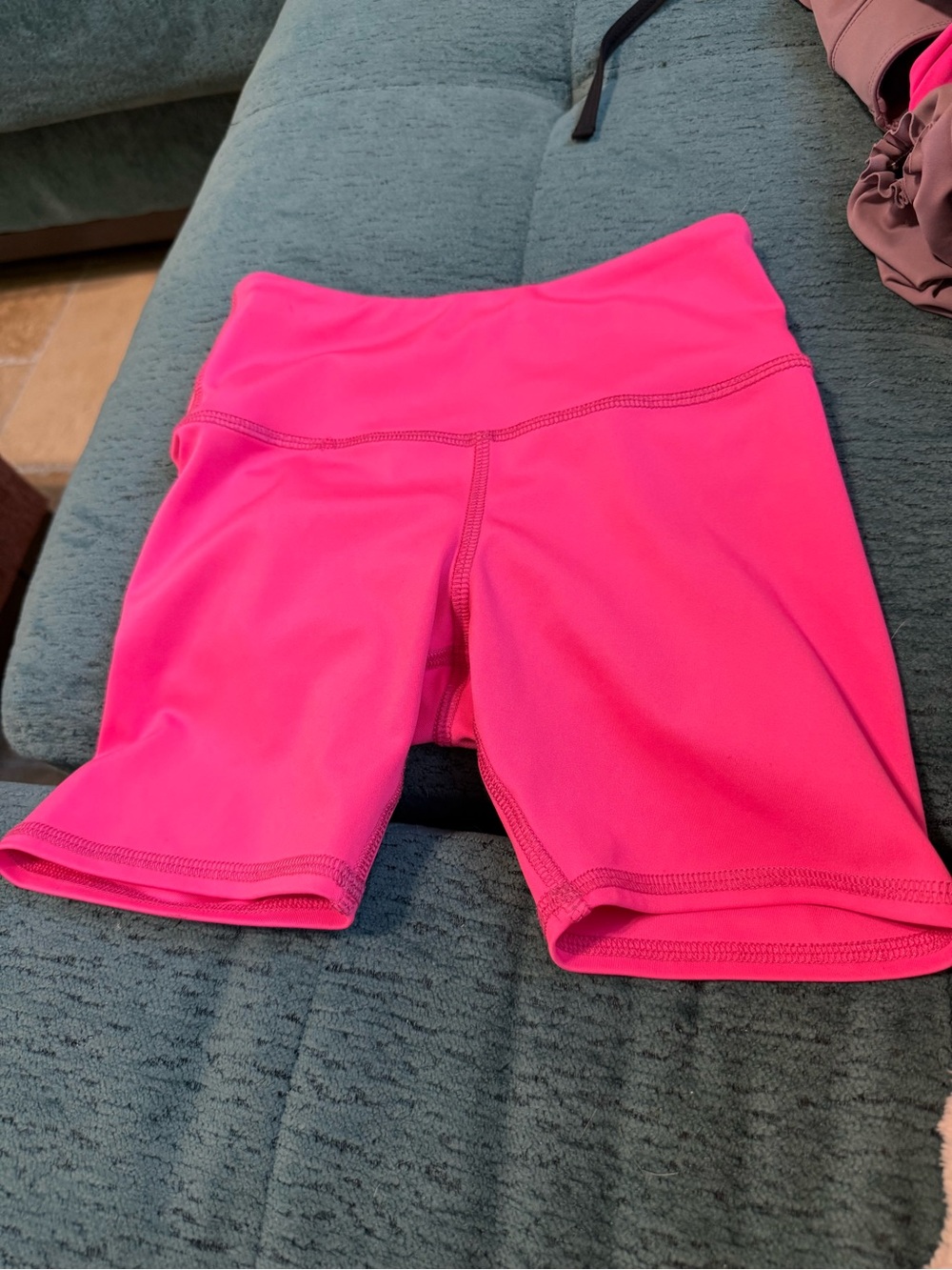 Tiger Friday Girls' Bright Pink Dance Shorts - Activewear - Child Large